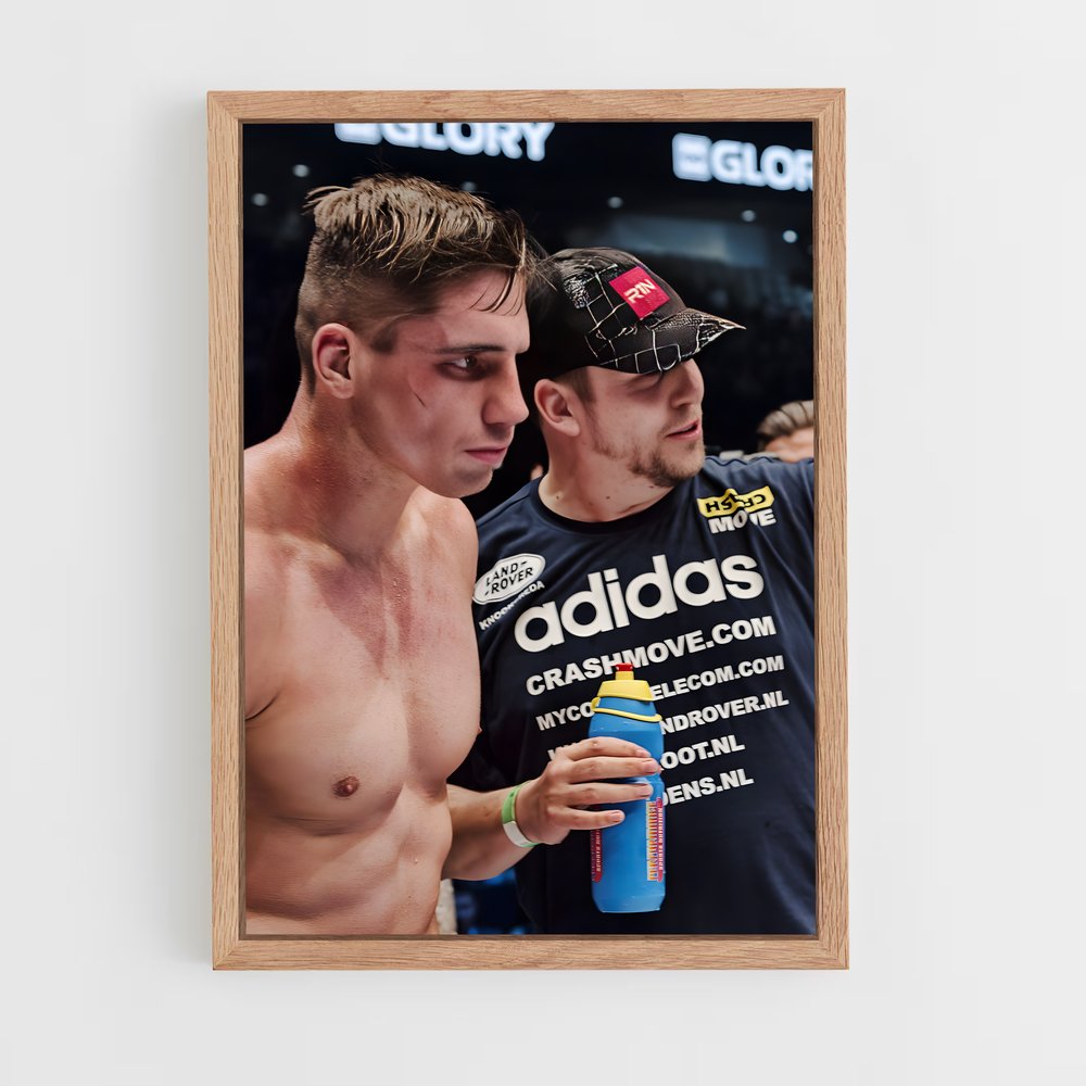 Poster L'Homme de la Soirée – affiche Kick-boxing (vue 4)